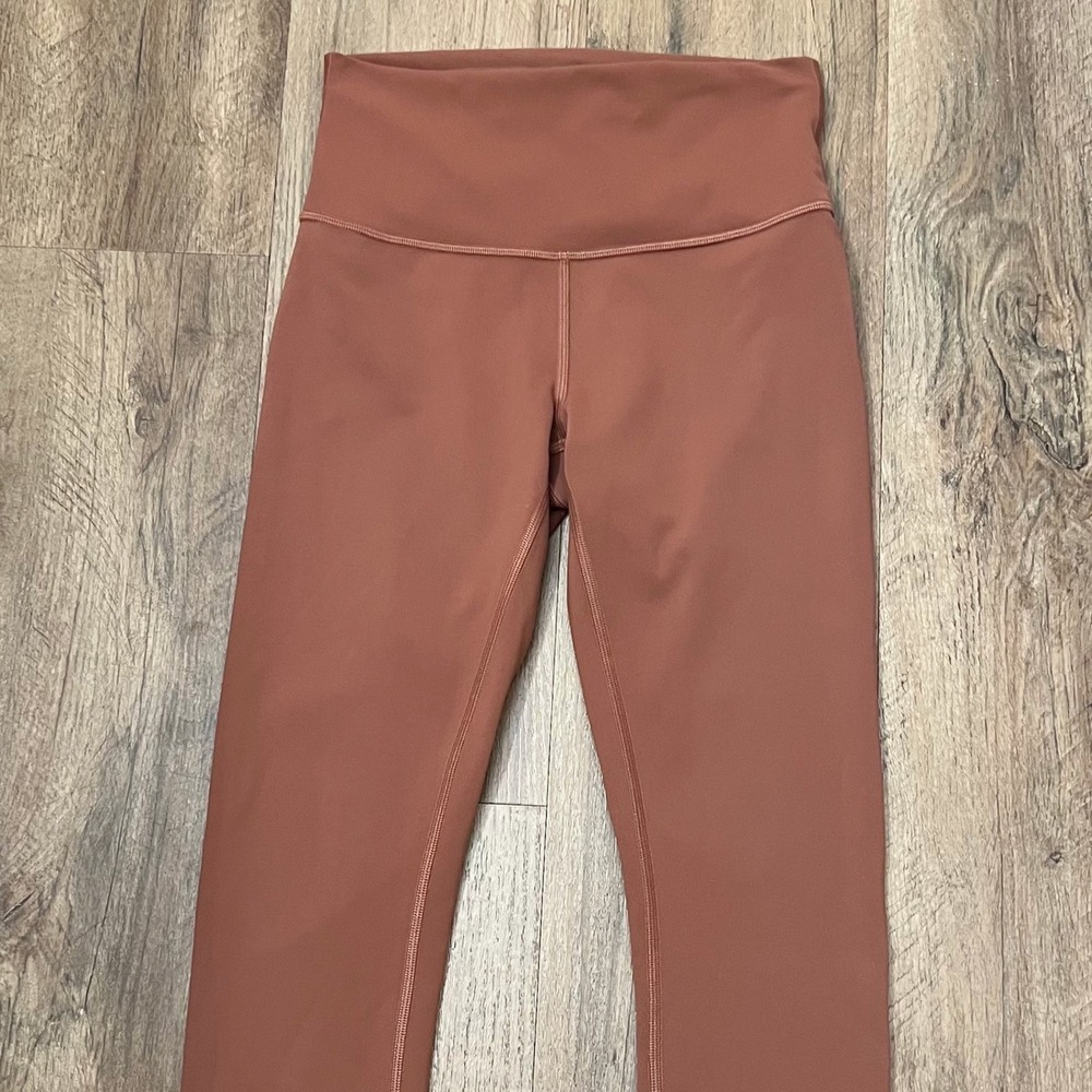 Lululemon Wunder Train High-Rise‎ Crop21" Ancient Copper Size 6 - Picture 6 of 11
